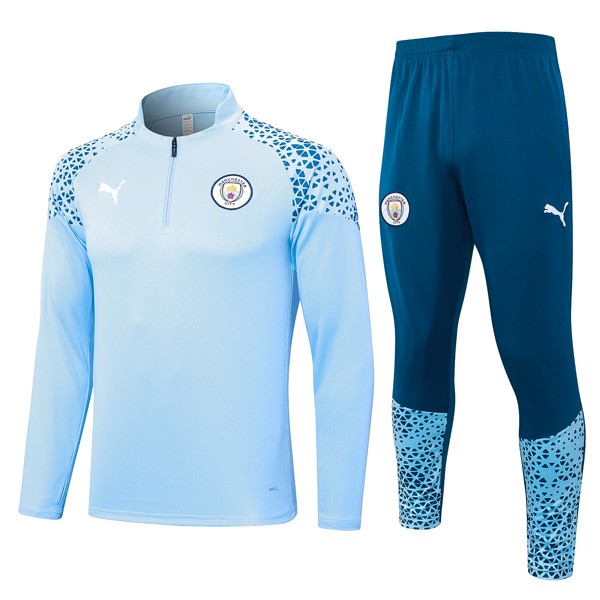Sudadera De Training Manchester City 2024 Azul
